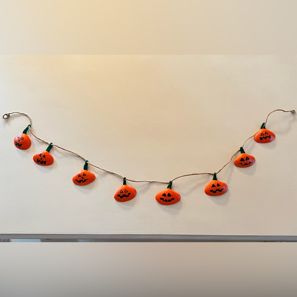 Halloween Seashell Garland-48”